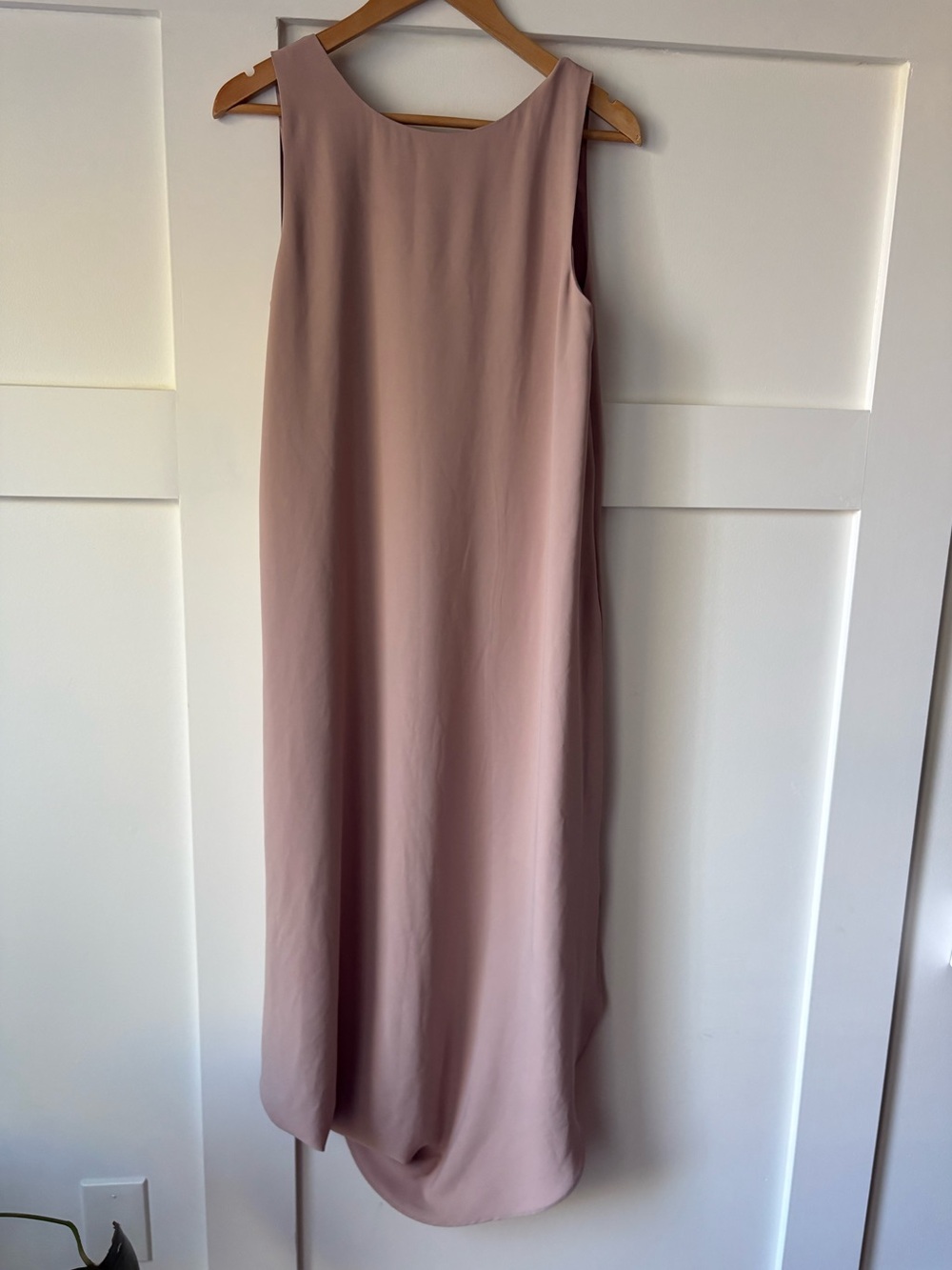 Oak + Fort • Circular Bottom Pink Midi Dress • Size Large - Picture 4 of 7